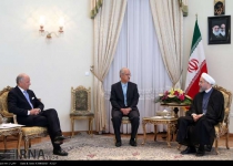 President Rouhani receives French FM