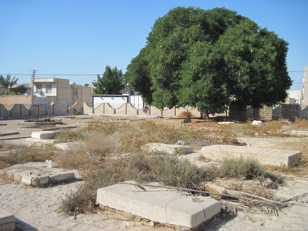 Graveyard of English invaders in Iran