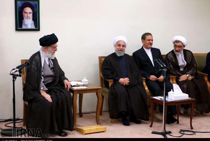 President, cabinet meet with Supreme Leader
