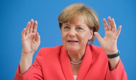 German chancellor stresses Iran