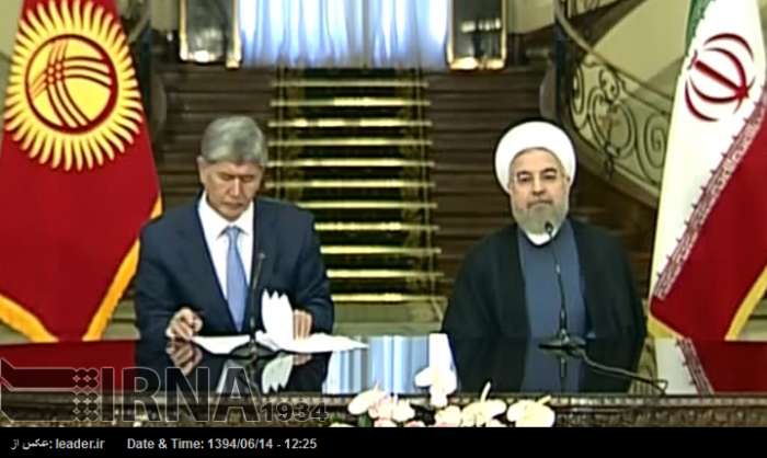 Iran, Kyrgyzstan urge joint anti-terror bids