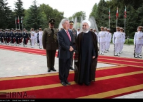 President Rouhani welcomes Austrian counterpart