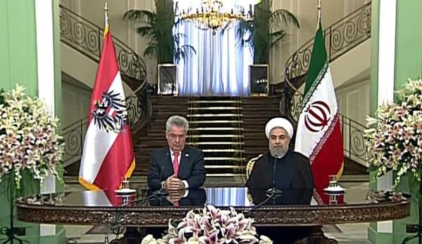 Iran, Austria presidents hold joint presser
