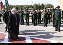 Photos: Irans president Rouhani attends gathering of IRGC commanders  <img src="https://cdn.theiranproject.com/images/picture_icon.png" width="16" height="16" border="0" align="top">