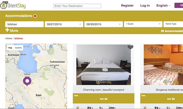 Swiss firm opens Airbnb-style service in Iran