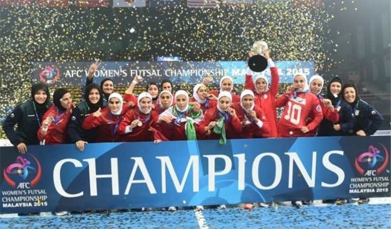 Iran wins AFC Womens Futsal Championship