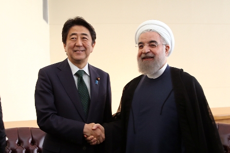 Rouhani calls for enhanced ties with Japan