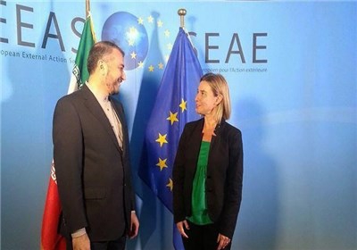 Irans deputy FM, EU foreign Policy chief meet in Belgium