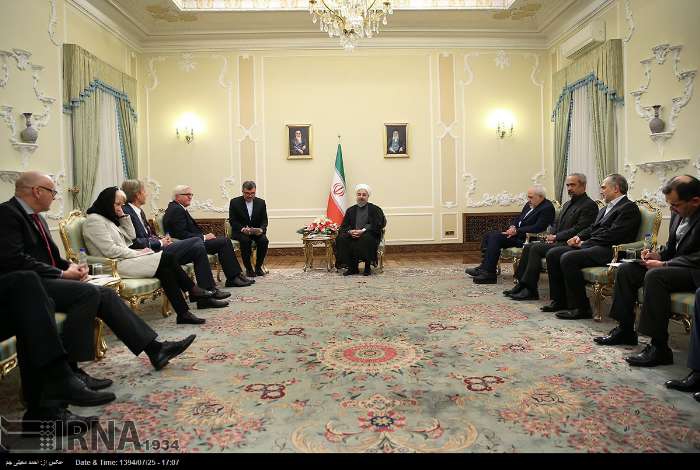 Rouhani urges expansion of Tehran-Berlin ties in post-JCPOA era