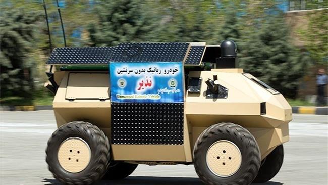 Kamikaze robots feature in Iran military drill for first time