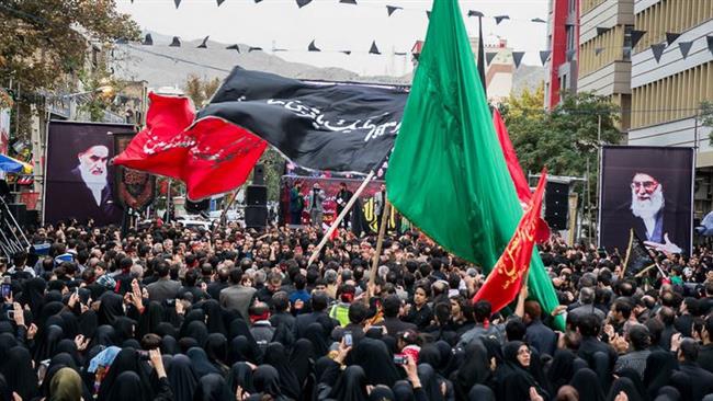 Millions of Iranian Shia Muslims commemorating Tasu