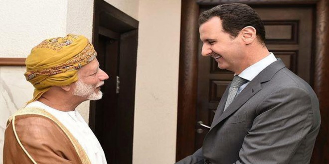 President al-Assad to Omani foreign minister: Eliminating terrorism will contribute to success of political track in Syria