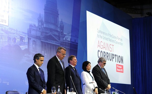 Sixth UN conference against corruption begins in Russia