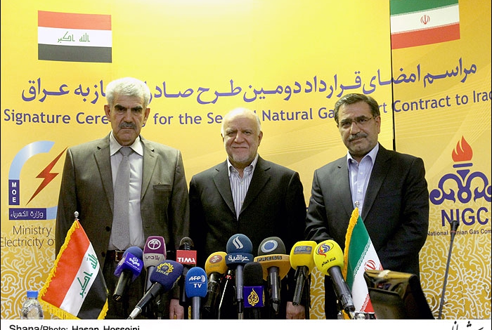 Iran-Iraq sign 6-year gas deal