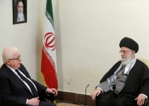 Leader receives Iraqi president