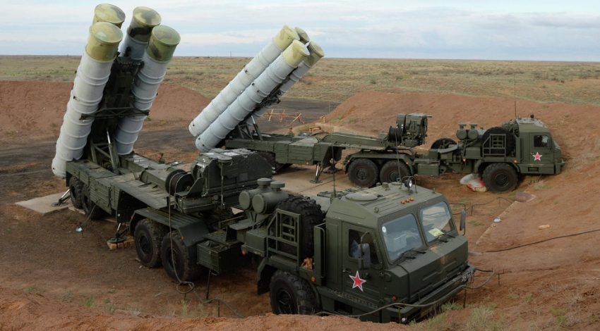 Russian S-400 missile defense system deployed in Syria