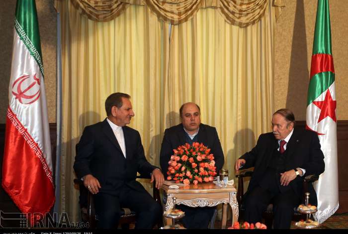 Jahangiri meets Algerian president