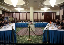 Photos: Tehran hosts trilateral meeting on Syria  <img src="https://cdn.theiranproject.com/images/picture_icon.png" width="16" height="16" border="0" align="top">