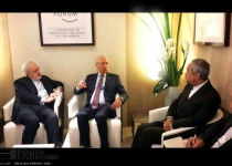 WEF founder confers with Iranian foreign minister