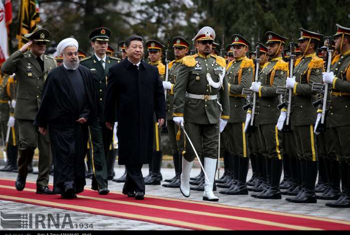 President Rouhani welcomes Chinese counterpart