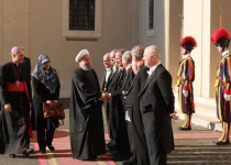 President Rouhani arrives in Vatican