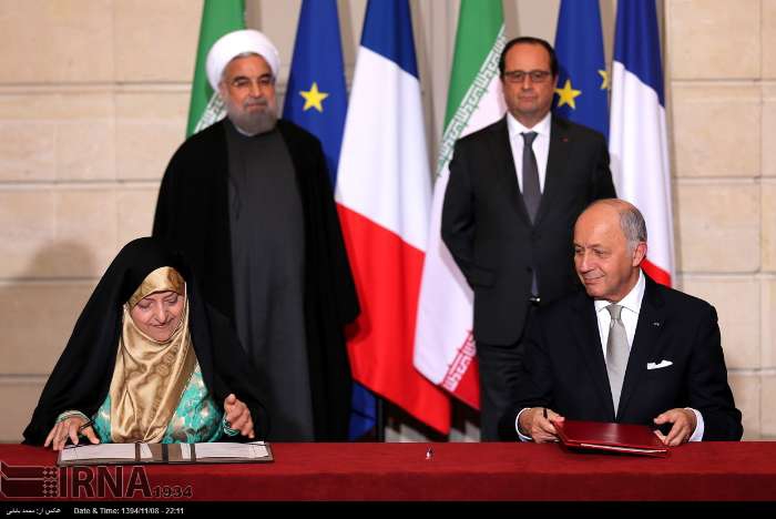 Iran, France sign environment preservation MOU