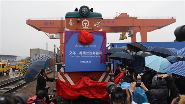 Silk Road train departs China for Iran