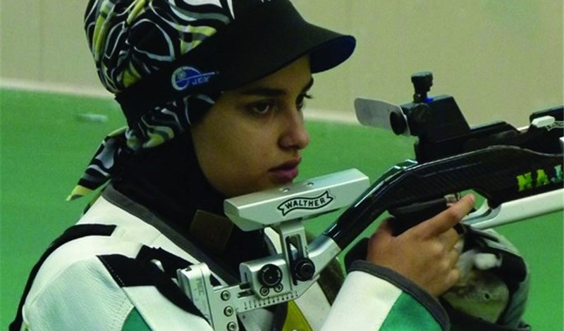 Iranian shooter Khedmati wins gold at Asia Olympic Qualifying