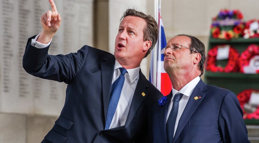 Cameron, Hollande interested in boosting trade with Iran