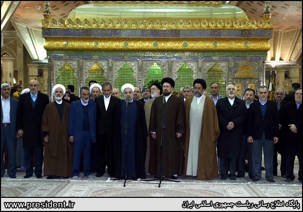 President, his cabinet pay tribute to late Imam Khomeini