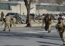 Suicide bomber kills at least nine outside police base in Kabul