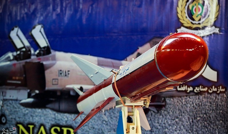Irans Air Force equipped with Nasr cruise missiles