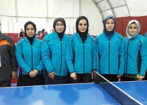 Iran female ping pong players defeat Venezuela