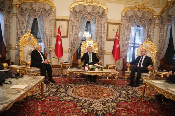 Iran, Turkey stress ehnhanced bilateral ties, regional cooperation