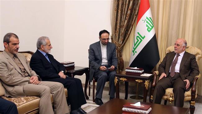 Iran official, Iraqs premier meet, stress unity in terror fight