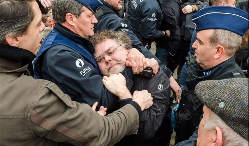 More Than 100 detained in Brussels in anti-racism protest