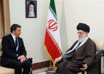 Ayatollah Khamenei receives Italian premier in Tehran