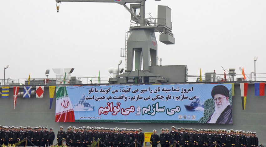 Iranian Navy launches 2,000-ton floating dock
