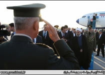 President Rouhani arrives in Ankara