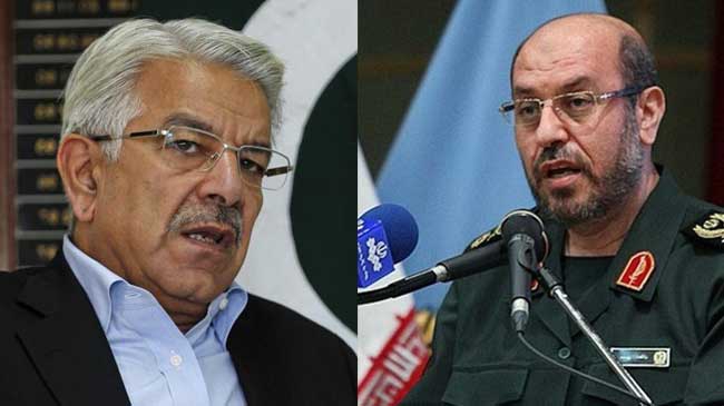 Iran, Pakistan defense ministers discuss border security in Moscow