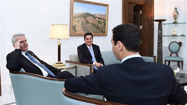 US senator meets Syria