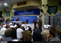 Leader receives Tehran seminaries