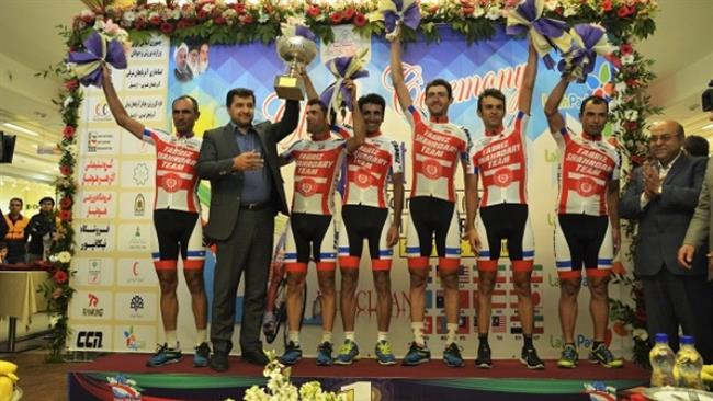 Shahrdari Tabriz named best cycling team in Asia