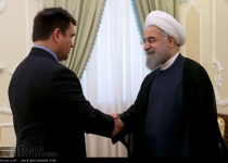 Photos: President Rouhani meets Ukrainian FM in Tehran  <img src="https://cdn.theiranproject.com/images/picture_icon.png" width="16" height="16" border="0" align="top">