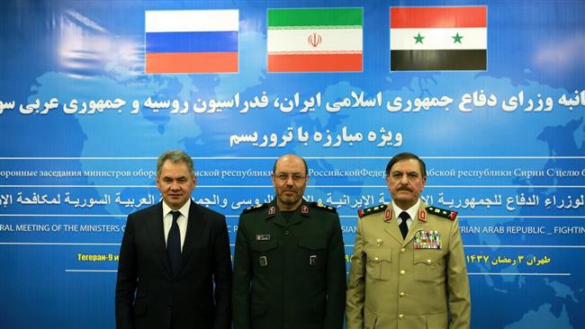 Iran, Russia, Syria agree to promote anti-terror cooperation