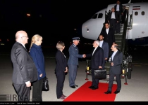 Zarif arrives in Norwegian capital to open Oslo Forum, hold meetings