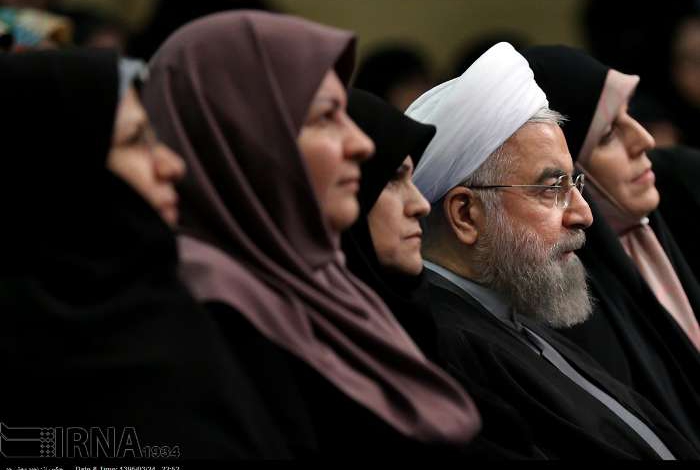 President hails Iranian women role in family, society
