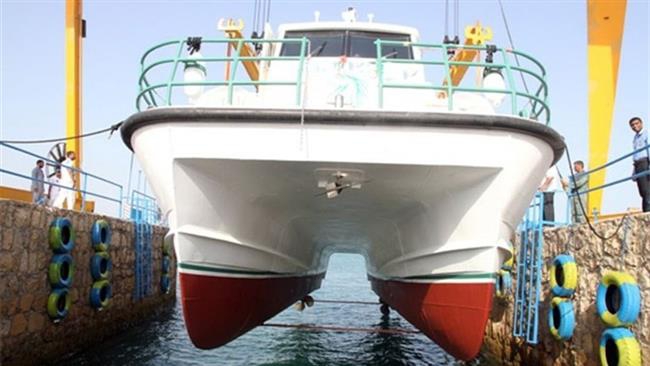 Iranian firm building first catamaran passenger ship