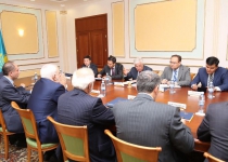 Photos: Iranian, Kazakh FMs meet in Kazakhstan  <img src="https://cdn.theiranproject.com/images/picture_icon.png" width="16" height="16" border="0" align="top">