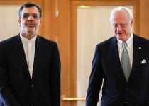 De Mistura talks Syria with Jaberi Ansari